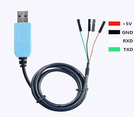 COM Kontrolieris USB PL2303TA TTL RS232 (1437)