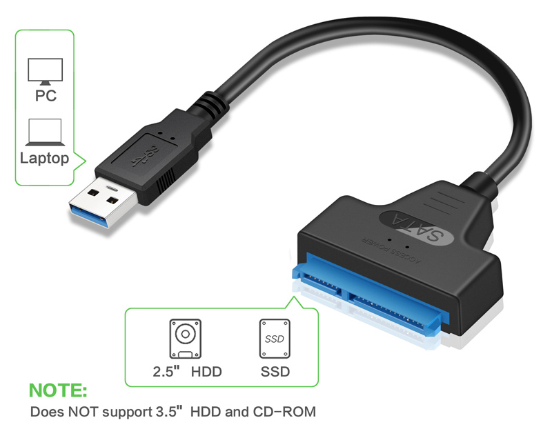 USB 3.0 to SATA 2.5
