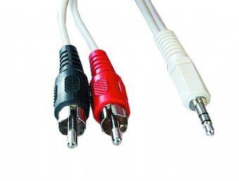 CABLE AUDIO 3.5MM TO 2RCA - GEMBIRD