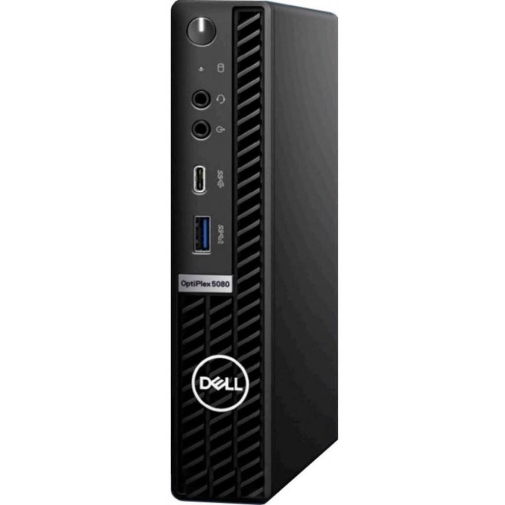 PC|DELL|OptiPlex|5080|Business|MicroTower|CPU Core i5|i5-10500T|2300 MHz|RAM 8GB|DDR4|SSD 256GB|Graphics card Intel UHD Graphics|Integrated|EST|Windows 10 Pro|Included Accessories Dell Optical Mouse-MS116,Dell Wired Keyboard KB216 Black|N007O5080MFF_EST