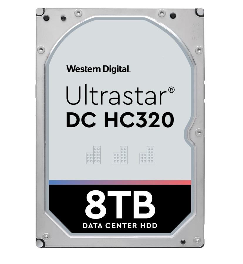 HDD|WESTERN DIGITAL ULTRASTAR|Ultrastar DC HC320|HUS728T8TALE6L4|8TB|SATA 3.0|256 MB|7200 rpm|3,5