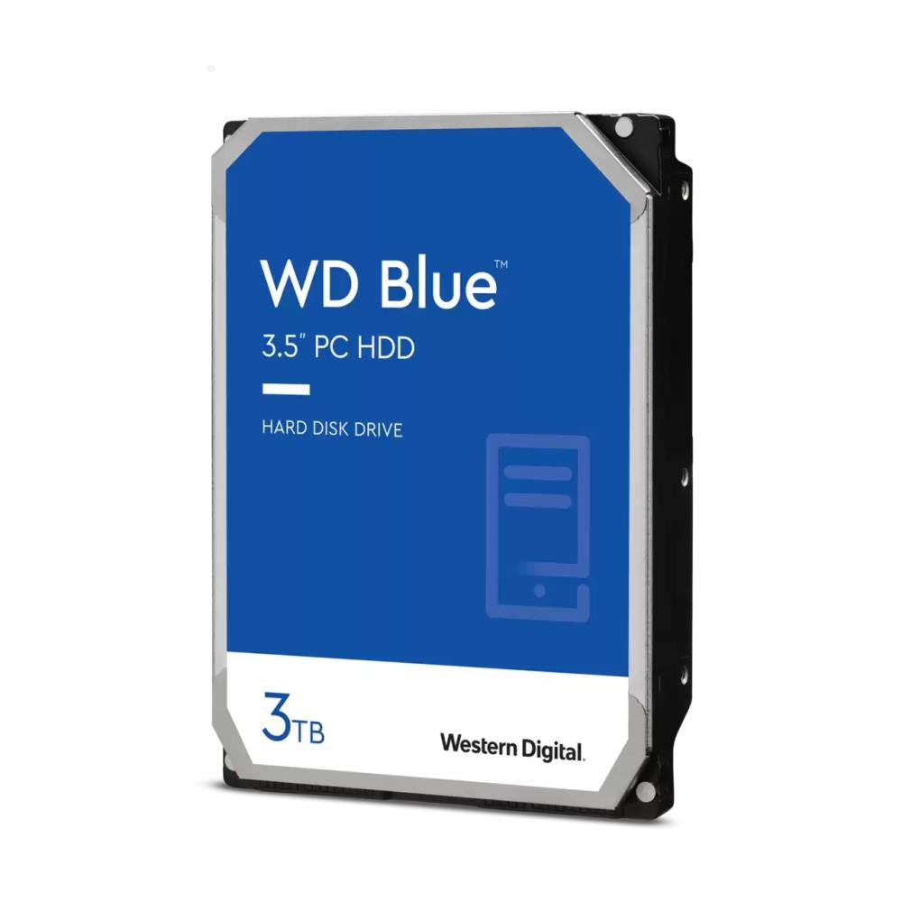 HDD|WESTERN DIGITAL|Blue|3TB|SATA 3.0|256 MB|5400 rpm|3,5