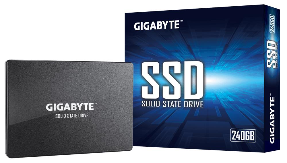 SSD|GIGABYTE|240GB|SATA 3.0|Write speed 420 MBytes/sec|Read speed 500 MBytes/sec|2,5