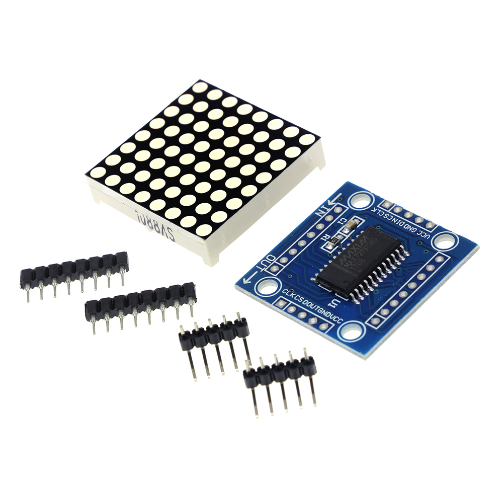 MAX7219 Dot Matrix Module Microcontroller Module DIY KIT