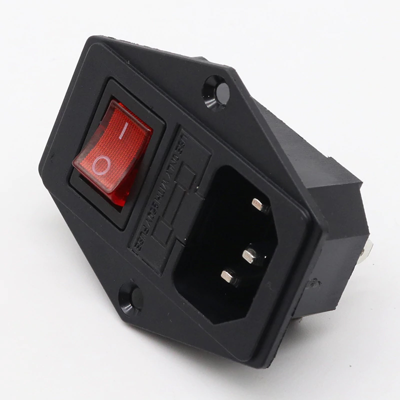 15A/250V 3pin AC barošanas Ligzda