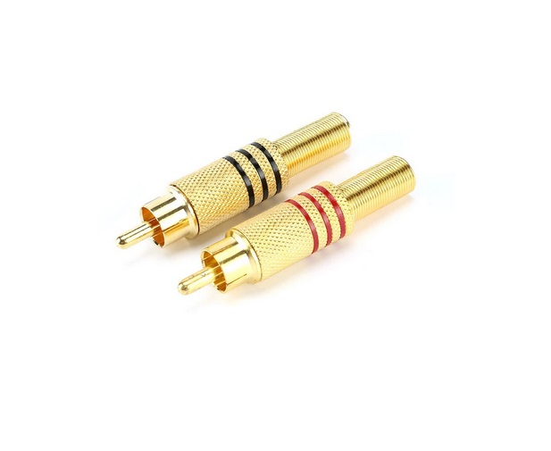  RCA Connector Male jack Plug