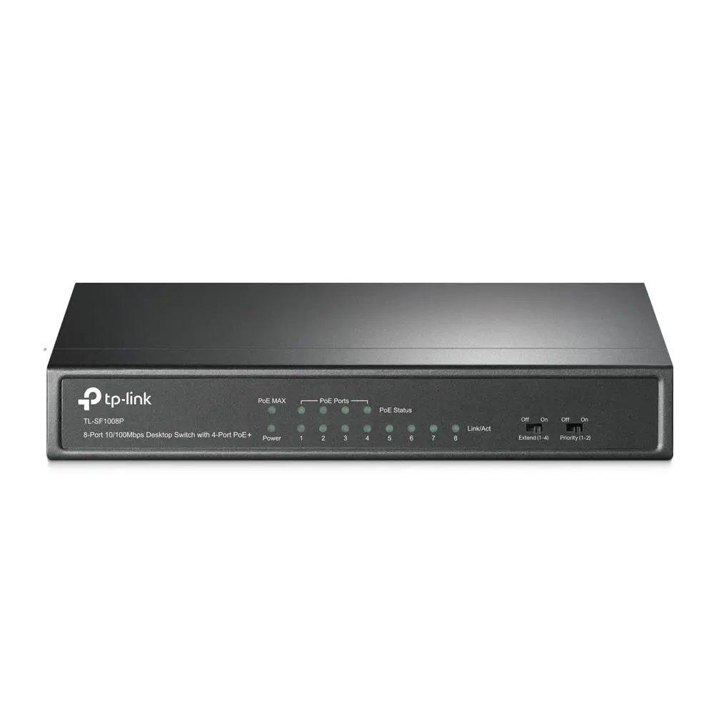 Switch|TP-LINK|8x10Base-T / 100Base-TX|TL-SF1008P