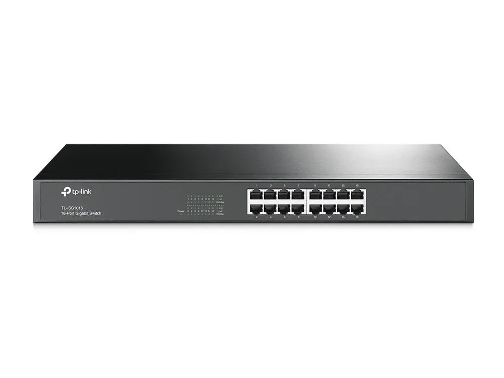Switch|TP-LINK|16x10Base-T / 100Base-TX / 1000Base-T|TL-SG1016
