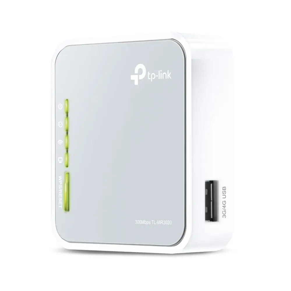 Wireless Router|TP-LINK|Portable 3G/4G Wireless N Router|Wi-Fi 4 (802.11n)|Data speed 150 Mbit/s|Ethernet WAN Yes|Ethernet LAN Yes|3G Yes|4G Yes|1xLAN ports|USB port Yes|TL-MR3020