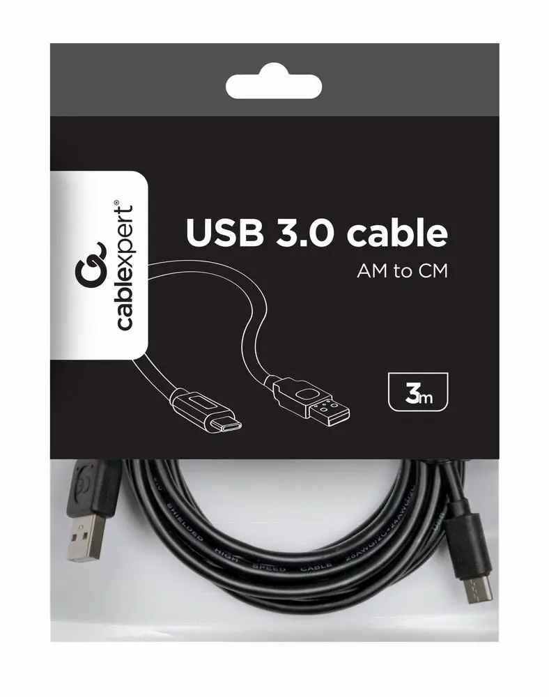 CABLE USB-C TO USB2 3M/CCP-USB2-AMCM-10 GEMBIRD