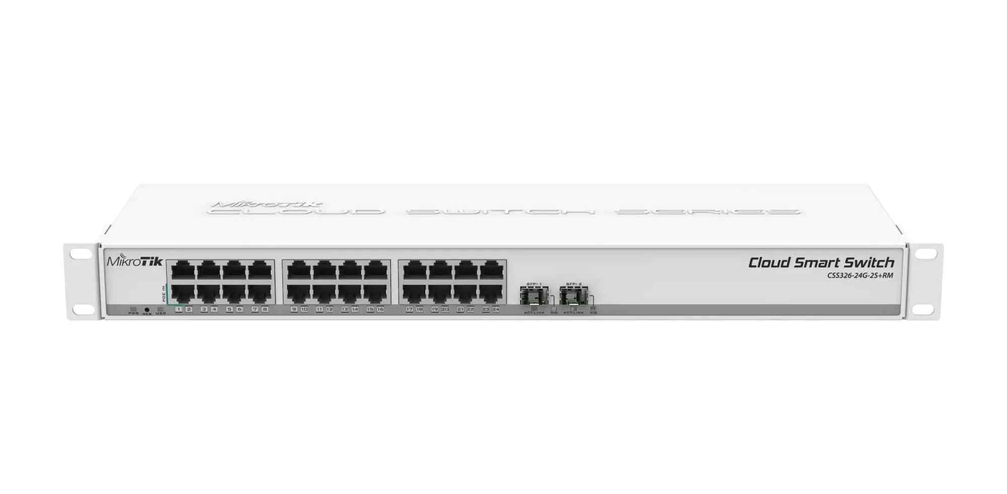 Switch|MIKROTIK|CSS326-24G-2S+RM|Switch type Managed|Rack mounting Yes|Form factor