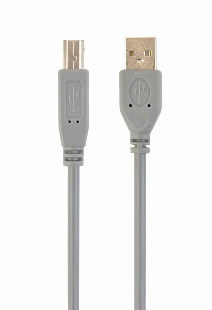 CABLE USB2 AM-BM 1.8M/GRAY CCP-USB2-AMBM-6G GEMBIRD