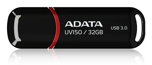 MEMORY DRIVE FLASH USB3.1 32GB/BLACK AUV150-32G-RBK ADATA