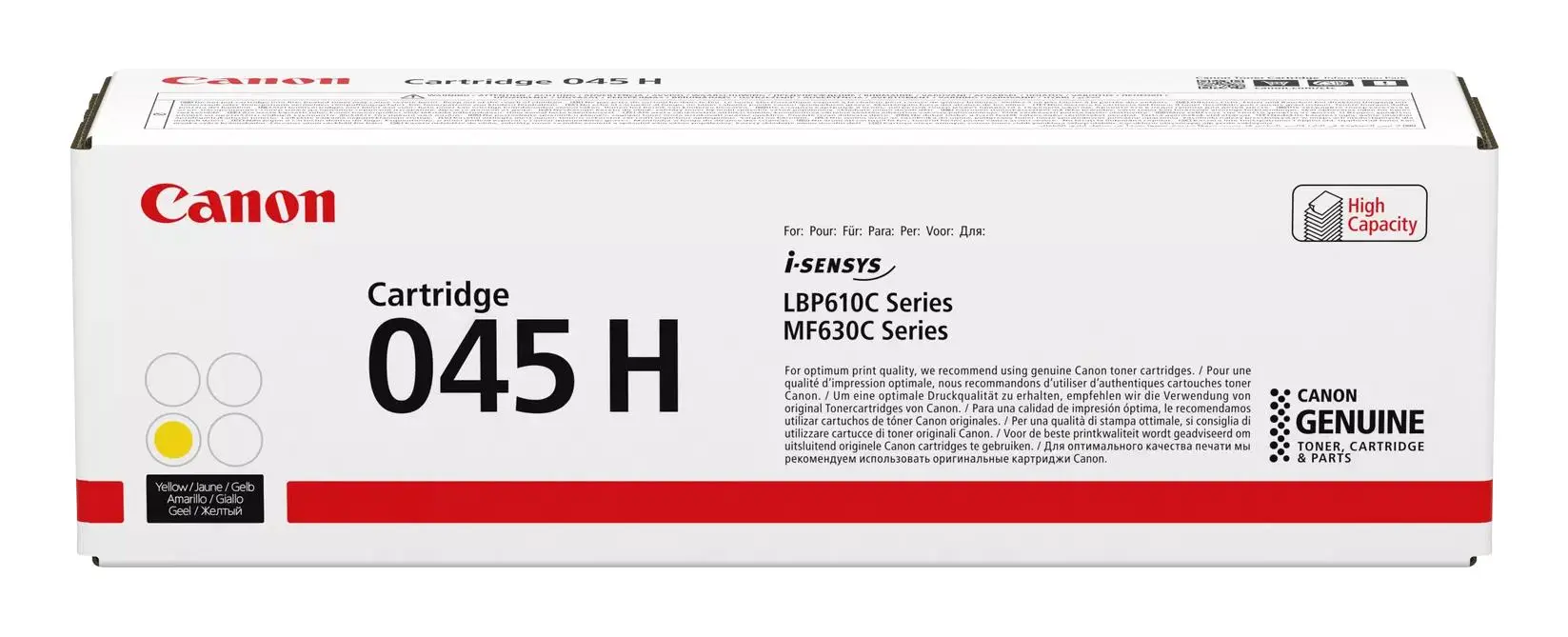 TONER YELLOW 2.2K 045H/1243C002 CANON