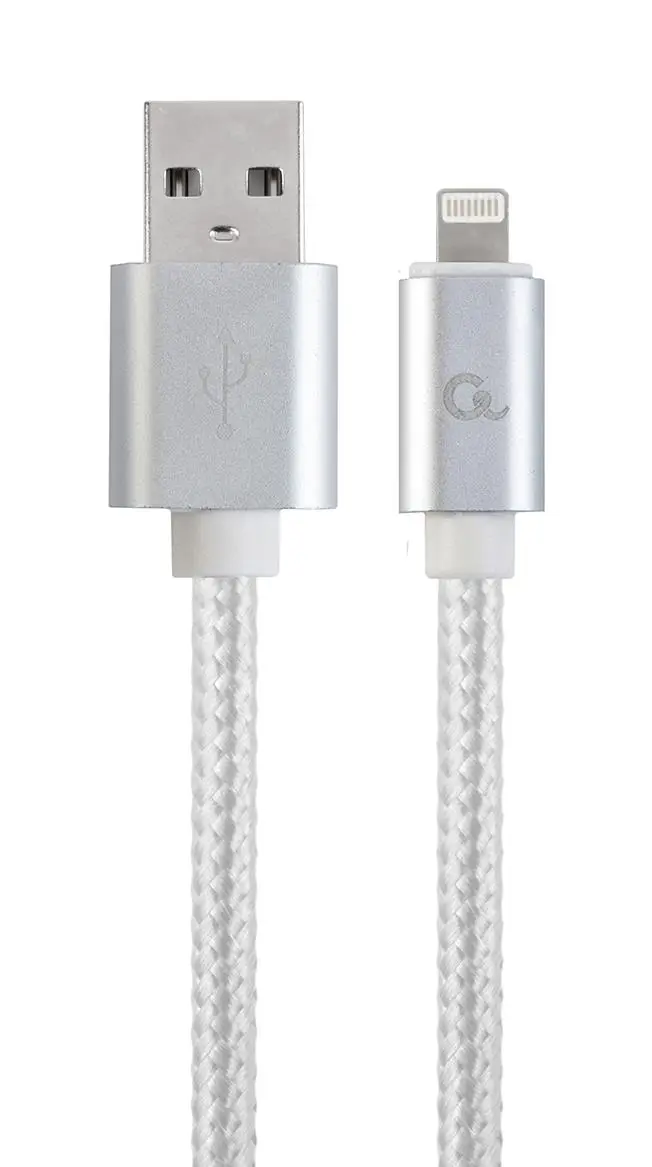 CABLE LIGHTNING TO USB2 1.8M/CCB-MUSB2B-AMLM-6-S GEMBIRD