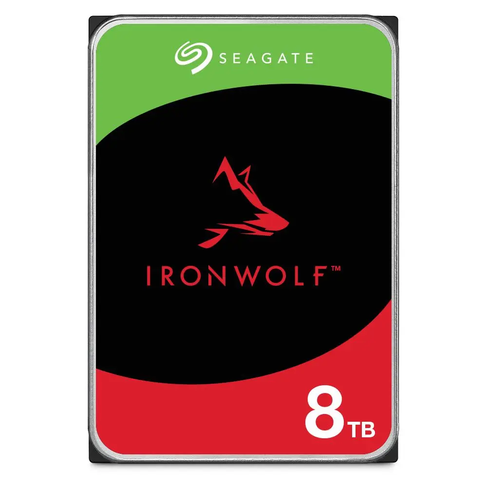 HDD|SEAGATE|IronWolf|8TB|SATA 3.0|256 MB|7200 rpm|Discs/Heads 5/10|3,5"|ST8000VN004