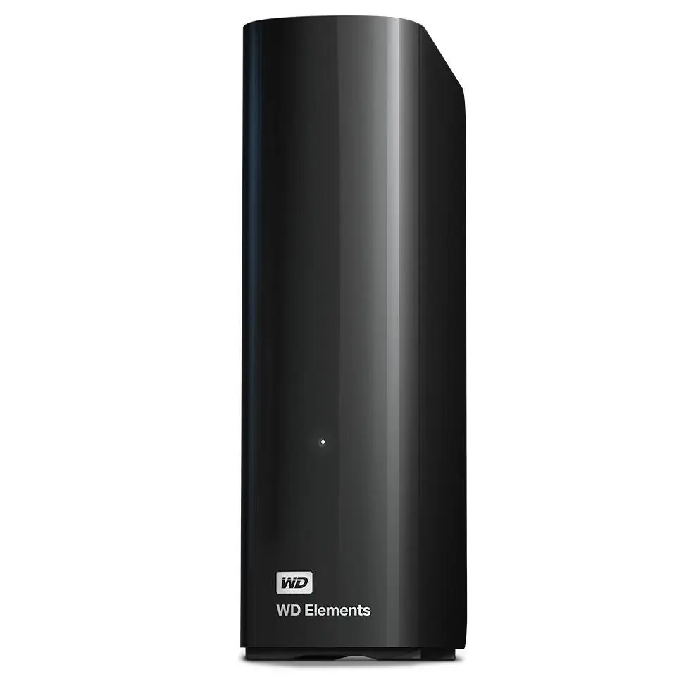 External HDD|WESTERN DIGITAL|Elements Desktop|10TB|USB 3.0|Drives 1|Black|WDBWLG0100HBK-EESN