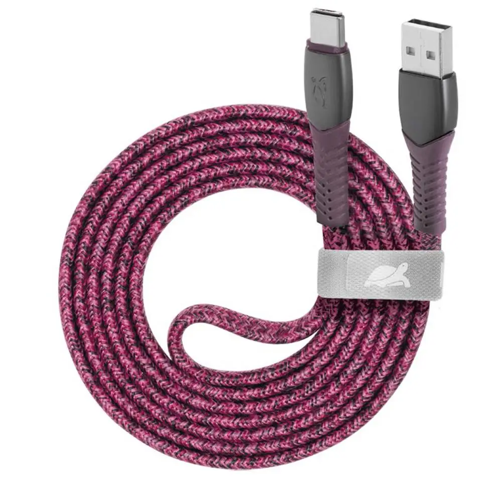 CABLE USB-C TO USB2 1.2M/RED PS6102 RD12 RIVACASE