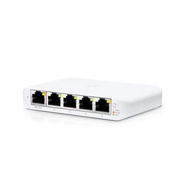 Switch|UBIQUITI|USW-Flex-Mini|5x10Base-T / 100Base-TX / 1000Base-T|1xRJ45|1|PoE ports