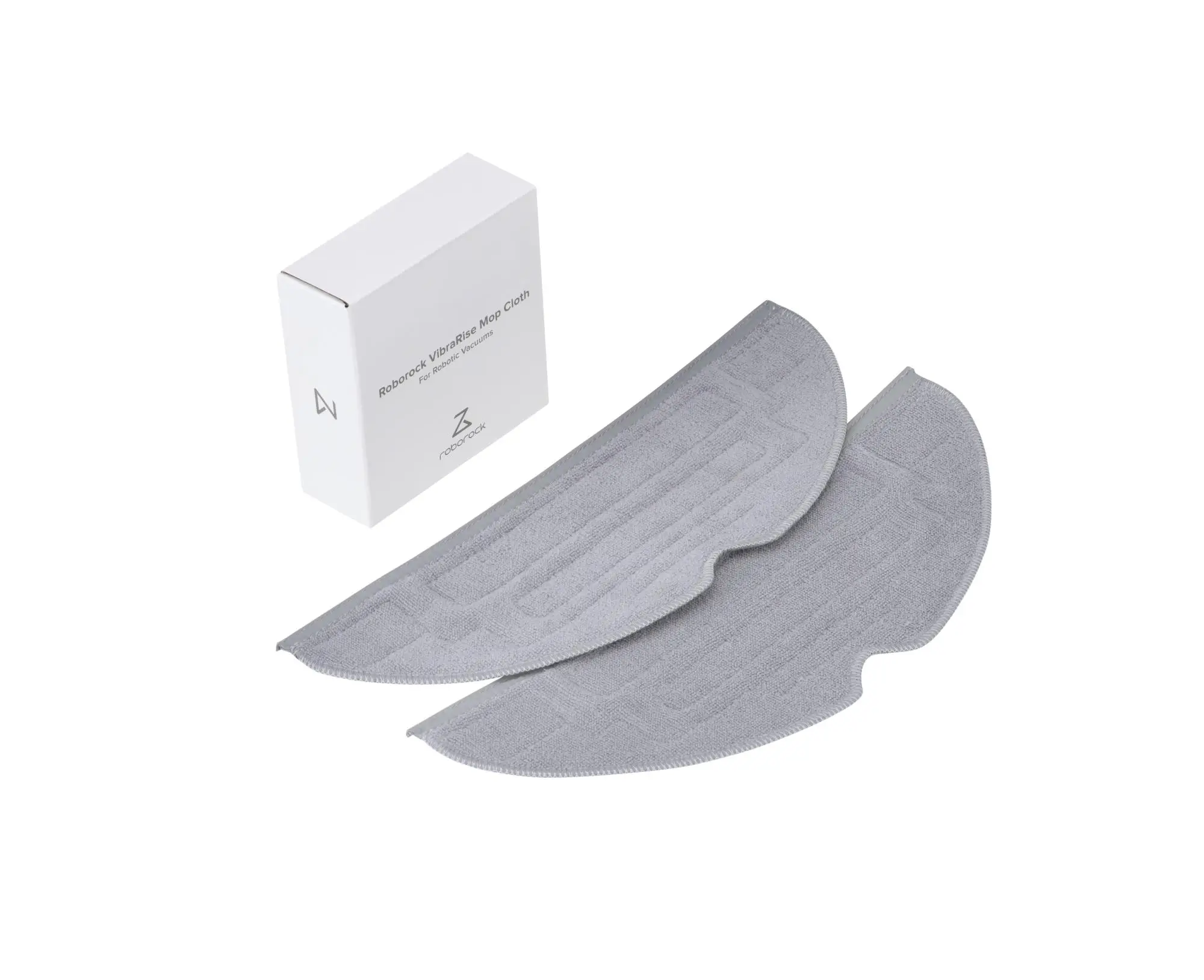 Vacuum Cleaner Accessory|ROBOROCK|Vibrarise Mop Cloth|Light Grey|For S70/S75/S75 MaxV/G10/S70 Pro Ultra/S80/S85/S70 Max Ultra/S75 Max Ultra|8.02.0129