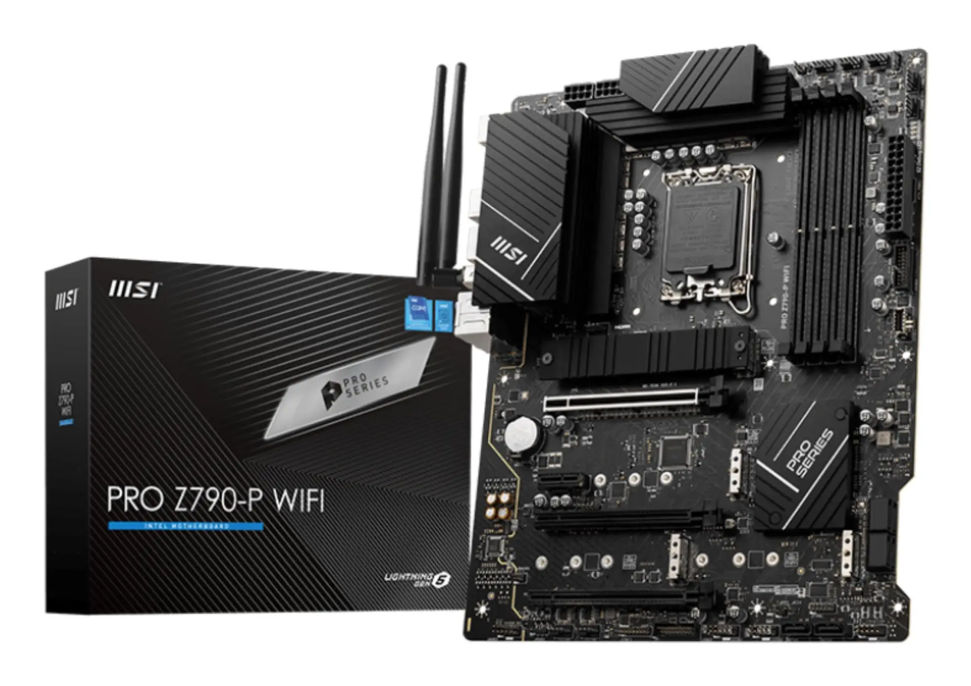 Mainboard|MSI|Intel Z790|LGA1700|ATX|Memory DDR5|Memory slots 4|1xPCI-Express 1x|3xPCI-Express 16x|4xM.2|1xHDMI|1xDisplayPort|4xUSB 2.0|3xUSB 3.2|1xUSB-C|1xPS/2|6xAudio port|PROZ790-PWIFI