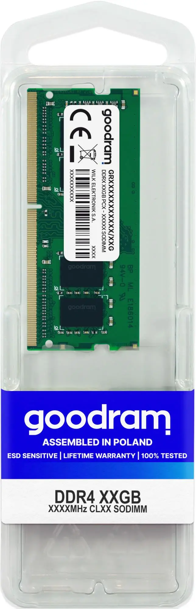 NB MEMORY 8GB PC25600 DDR4/SO GR3200S464L22S/8G GOODRAM