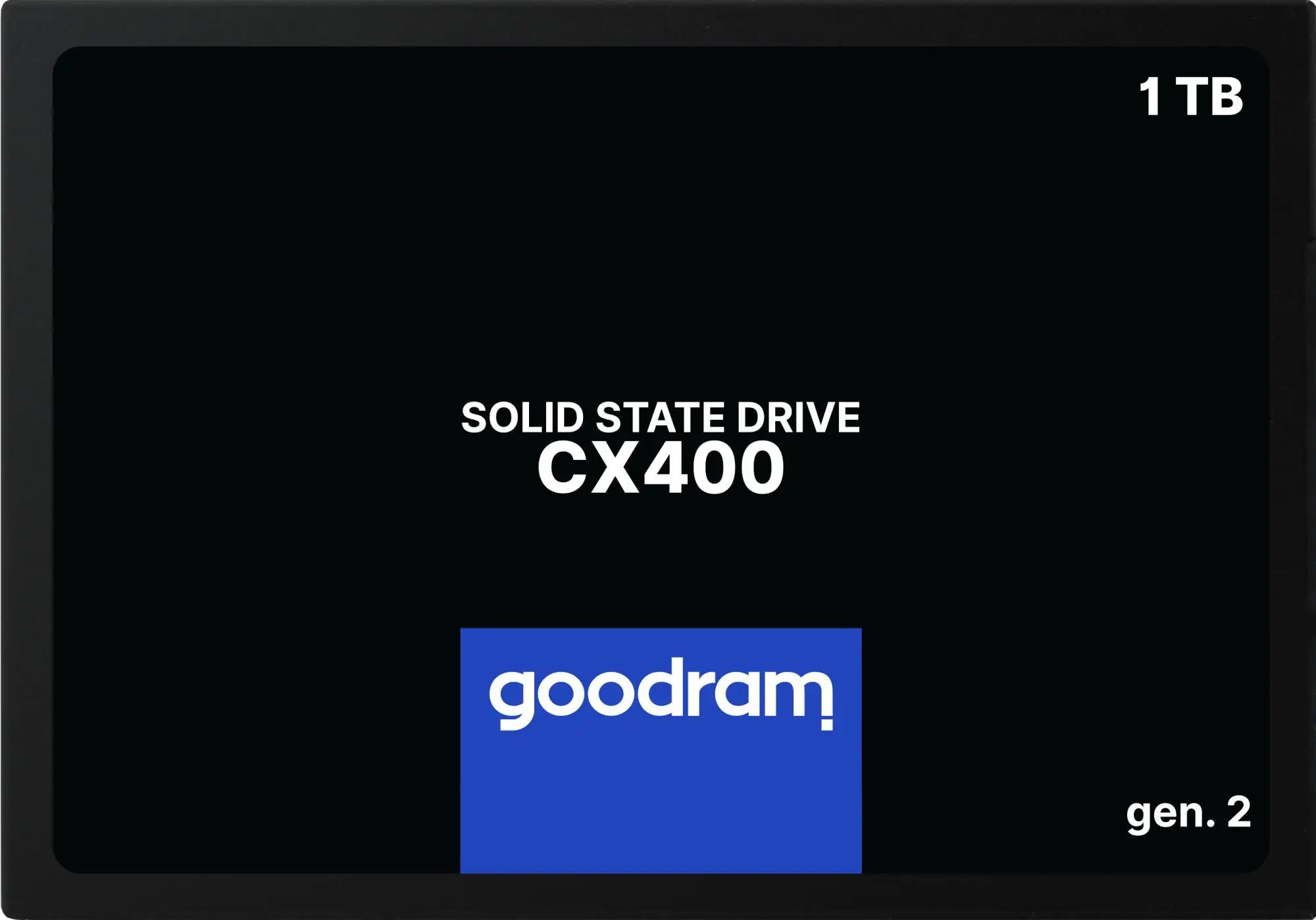 SSD|GOODRAM|CX400 GEN.2|1TB|SATA|3D TLC|Write speed 500 MBytes/sec|Read speed 550 MBytes/sec|2,5"|TBW 720 TB|MTBF 2000000 hours|SSDPR-CX400-01T-G2