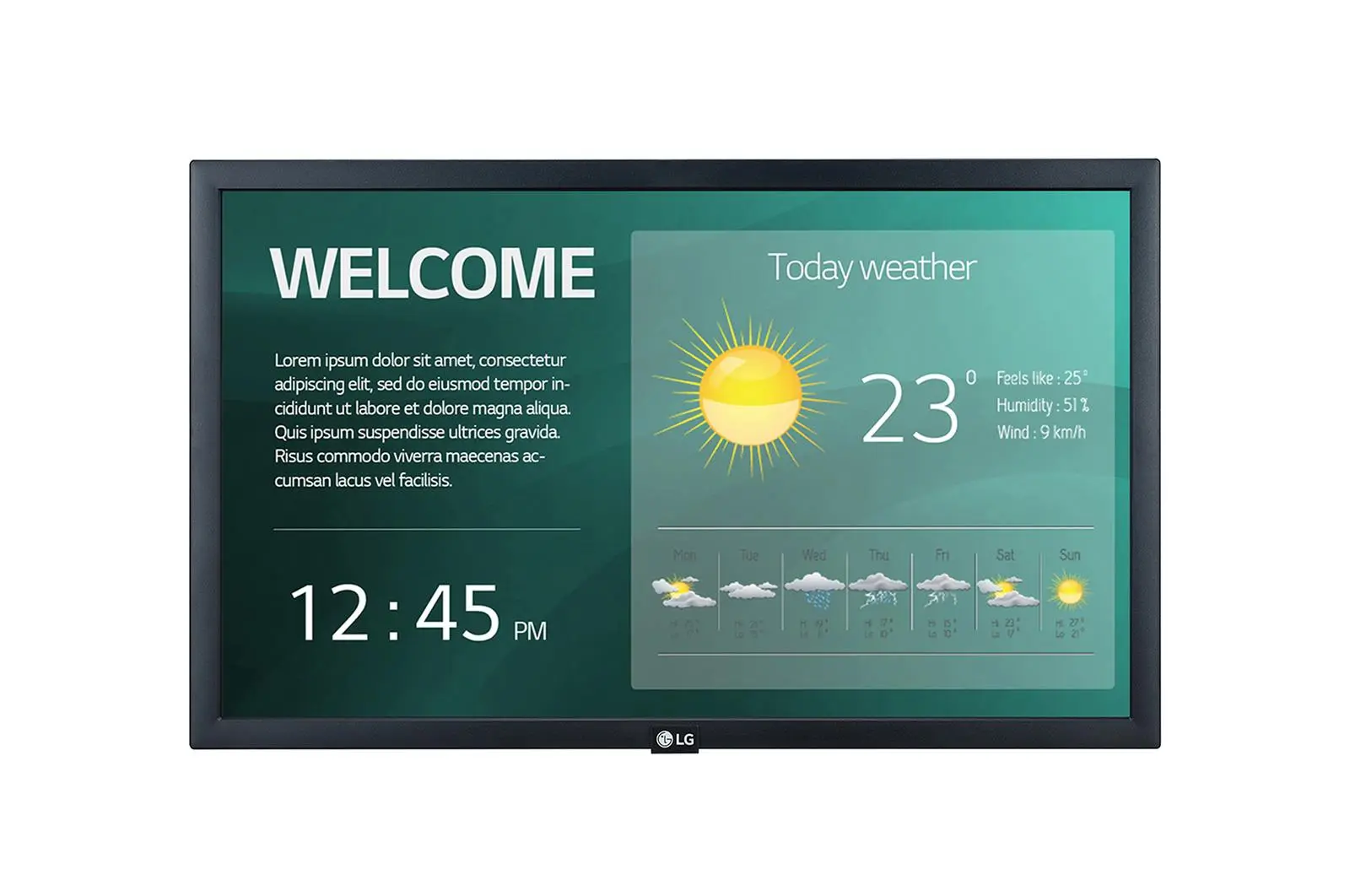 DISPLAY LCD 22"/22SM3G-B LG