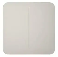 SMART SOLOBUTTON 2GANG/OYSTER 46020 AJAX