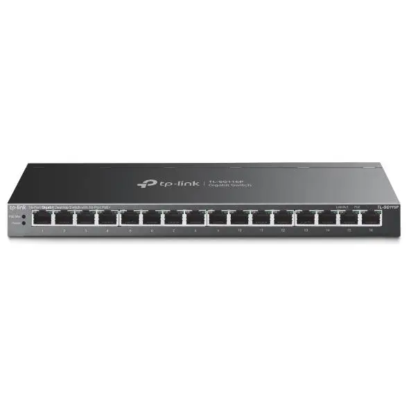 Switch|TP-LINK|Switch type Unmanaged|Stackable Yes|16xRJ-45 ports|RJ-45 Ports