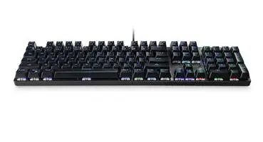 KEYBOARD GS101 BLACK/SILVER/MRGS101-UK MEDIARANGE