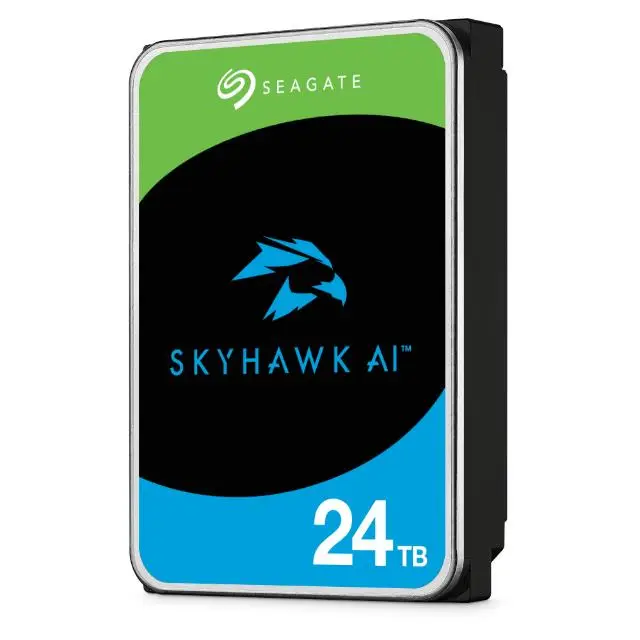 HDD|SEAGATE|SkyHawk AI| 24 TB|Serial ATA III|Buffer 512 MB|7200 RPM|3.5 "|ST24000VE002