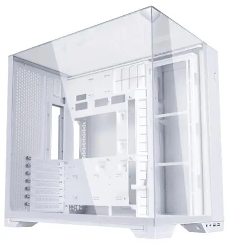 Case|LIAN LI|O11 VISION COMPACT|Tower|Case product features Transparent panel|ATX|EATX|MicroATX|MiniITX|Colour White|G99.O11VPW.00