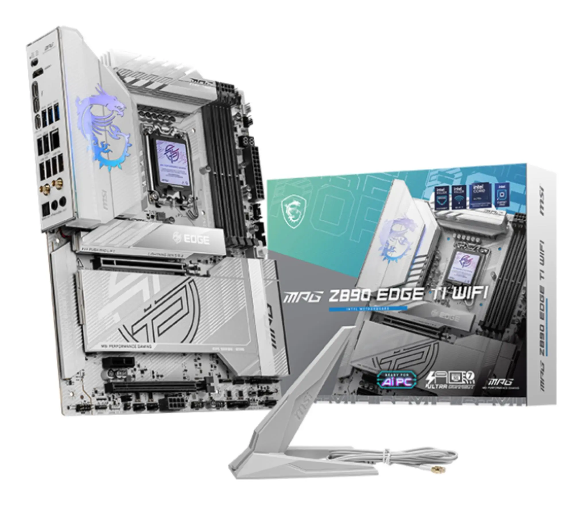 Mainboard|MSI|Intel Z890|LGA1851|ATX|Memory DDR5|Memory slots 4|1xPCI-Express 1x|2xPCI-Express 16x|5xM.2|1xHDMI|1xAudio-In|1xAudio-Out|1xUSB 2.0|4xUSB 3.0|4xUSB 3.1|1xUSB-C|1xOptical S/PDIF|1xRJ45|2xThunderbolt|MPGZ890EDGETIWIFI