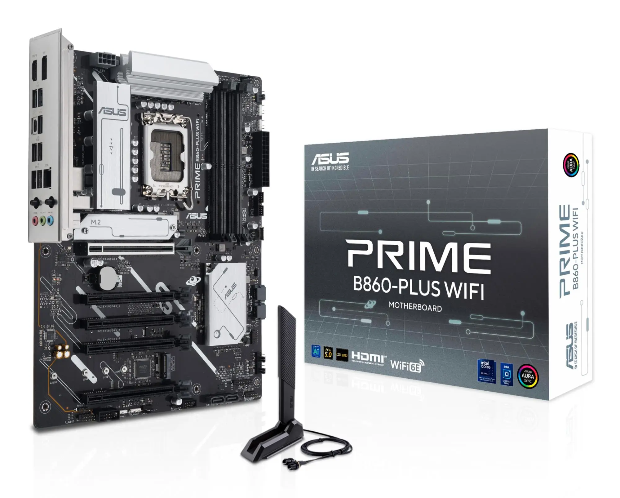 Mainboard|ASUS|Intel B860 Express|LGA1851|ATX|Memory DDR5|Memory slots 4|PRIMEB860-PLUSWIFI