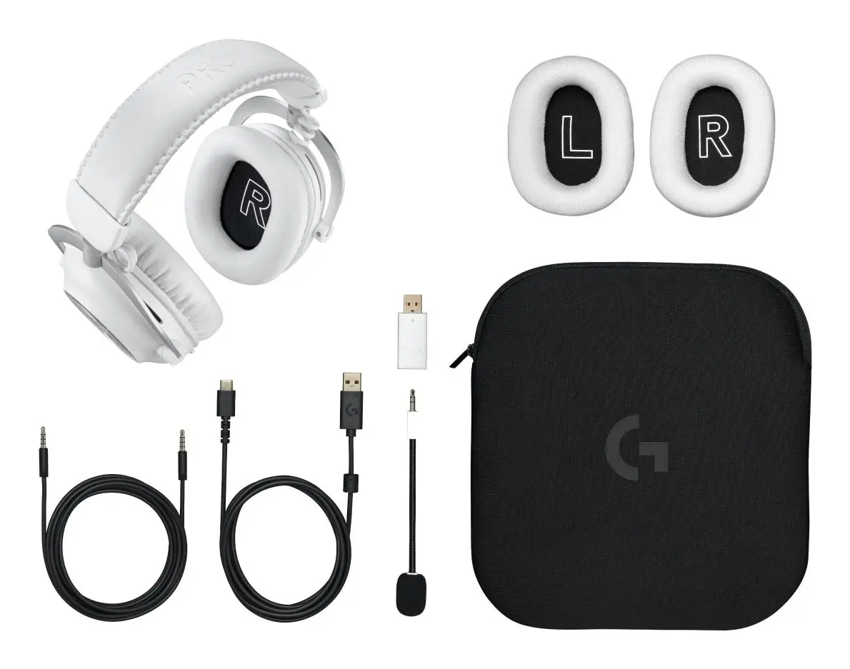 HEADSET G PRO X 2 GAMING/WHITE 981-001269 LOGITECH