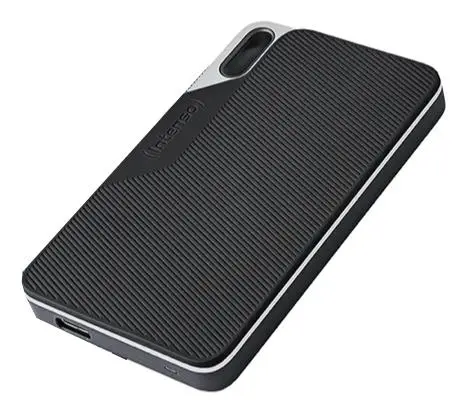 External SSD|INTENSO|TX100|500GB|USB-C|3826451