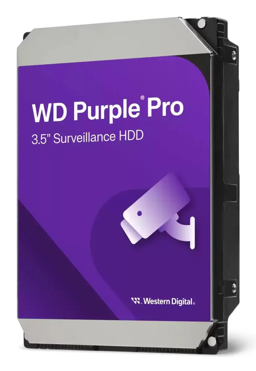HDD|WESTERN DIGITAL|Purple Pro| 12 TB|Serial ATA III|Buffer 512 MB|7200 RPM|3.5 "|WD122PURP