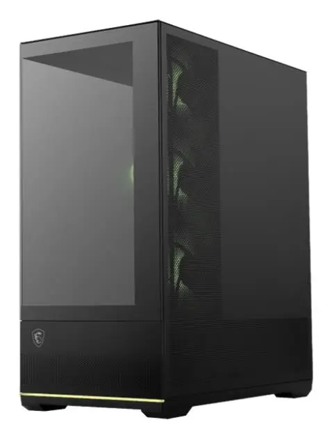 Case|MSI|MAG PANO 110R PZ|MidiTower|Case product features Transparent panel|Not included|Colour Black|MAGPANO110RPZ