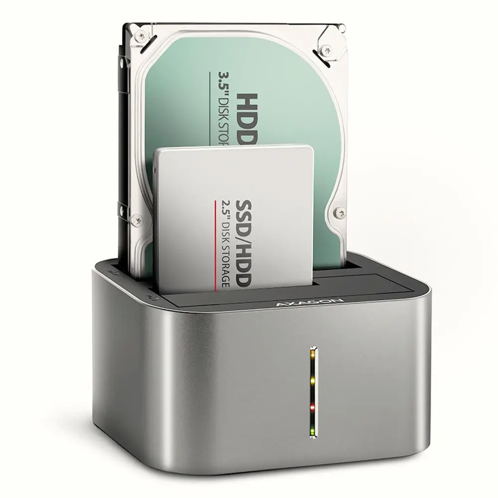 SSD ACC DOCK STATION USB-C/2.5"/3.5" SATA ADSA-DC AXAGON