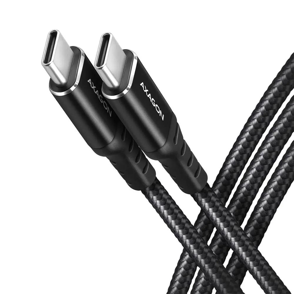 CABLE USB-C TO USB-C 3M 60W/BLACK BUCM3-CM30AB AXAGON
