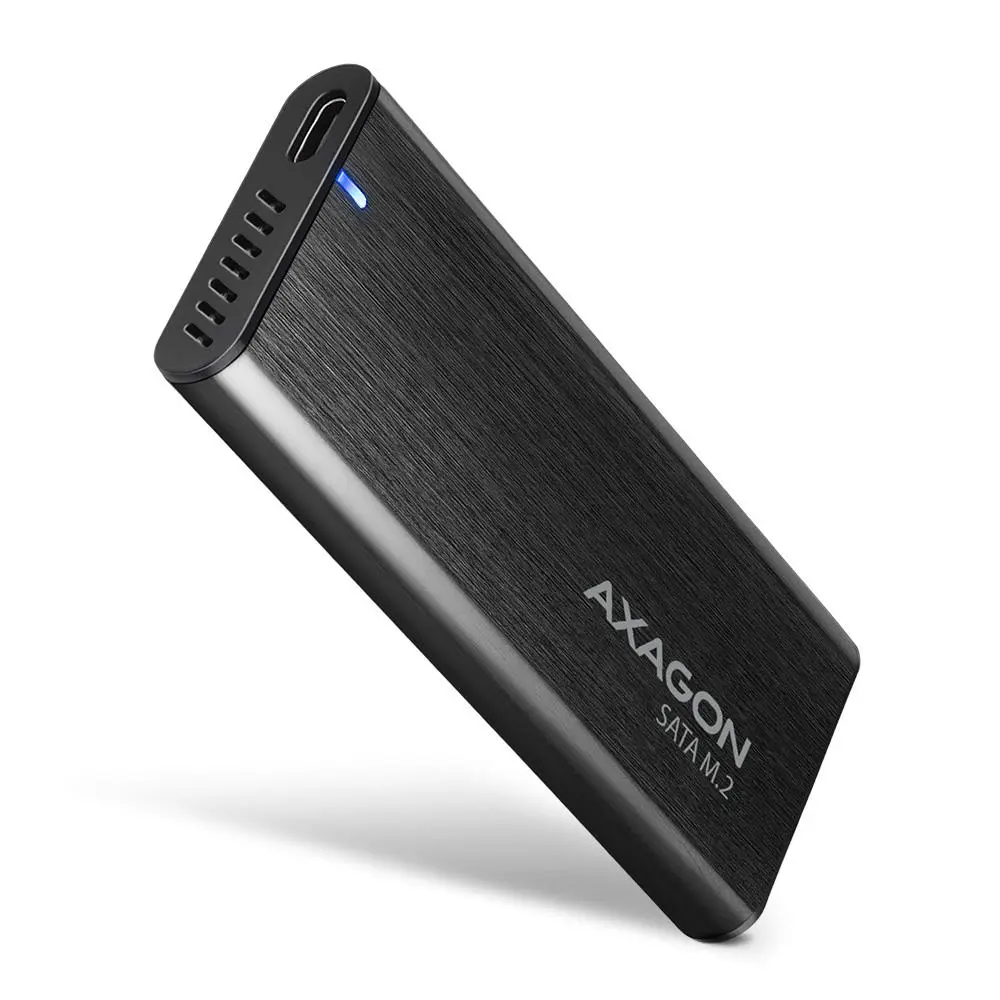 SSD ACC ENCLOSURE M.2 SATA/USB-C EEM2-SBC AXAGON