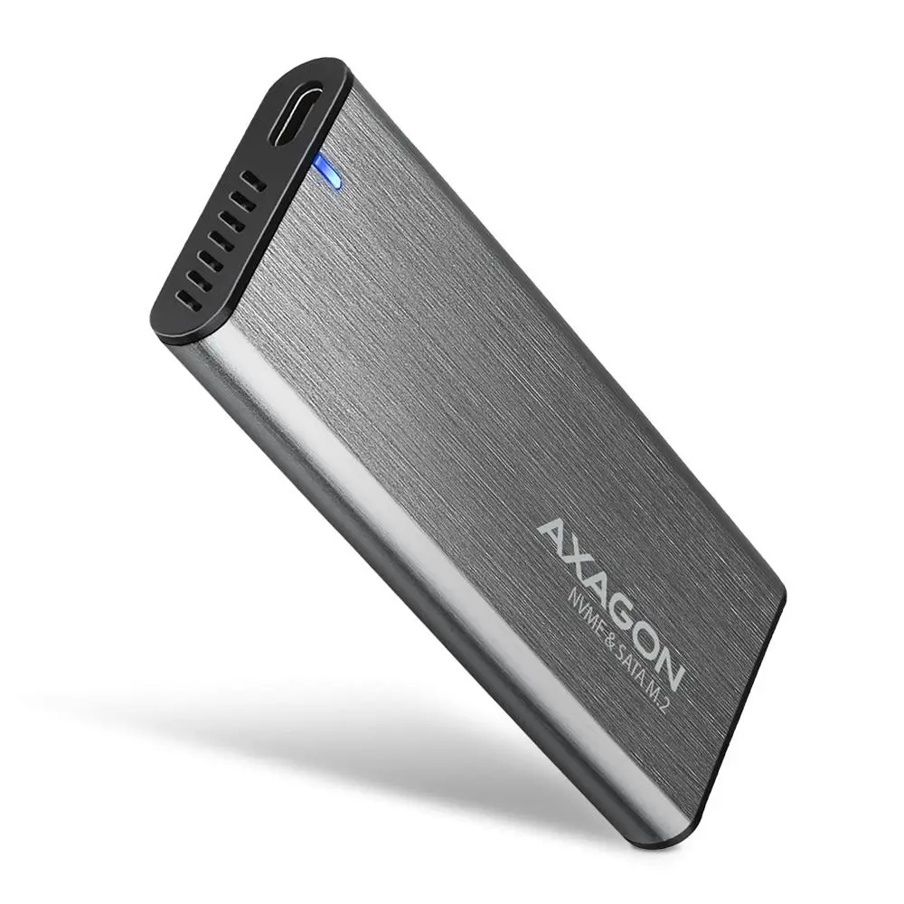 SSD ACC ENCLOSURE M.2 NVME/SATA USB-C EEM2-SG2 AXAGON