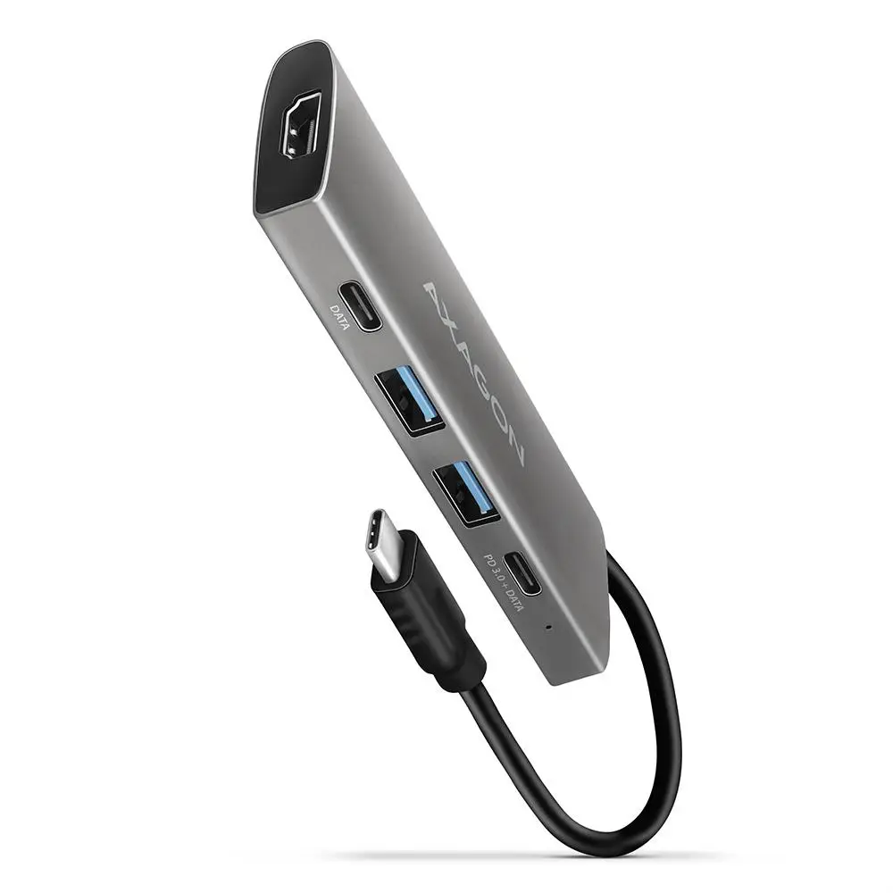 I/O HUB USB-C 5IN1/0.2M HMC-5G2 AXAGON