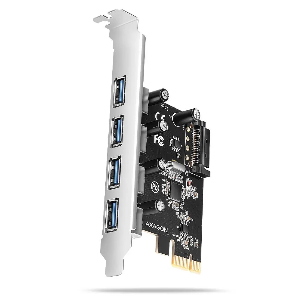 I/O CARD USB2 PCIE 4PORT/PCEU-430RS AXAGON