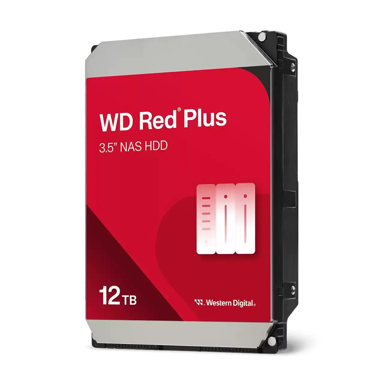 HDD|WESTERN DIGITAL|Red Plus| 12 TB|Serial ATA III|Buffer 512 MB|7200 RPM|3.5 "|WD120EFGX