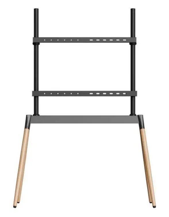 TV SET ACC FLOOR STAND 55-86"/BLK/WOOD TVS-86F-01-BK GEMBIRD