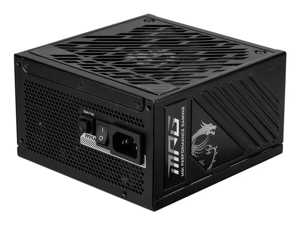 Power Supply|MSI|MPG A1000GS PCIE5|1000 Watts|Efficiency 80 PLUS GOLD|MPGA1000GSPCIE5