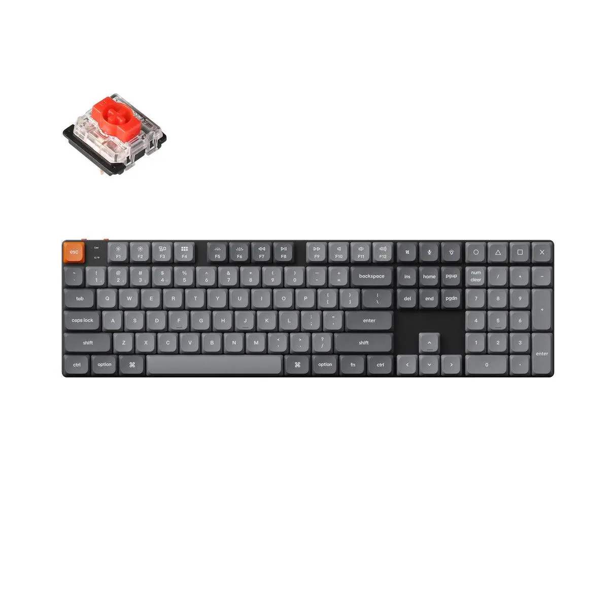 KEYBOARD WRL K5 MAX RGB/BLACK K5M-H1 KEYCHRON