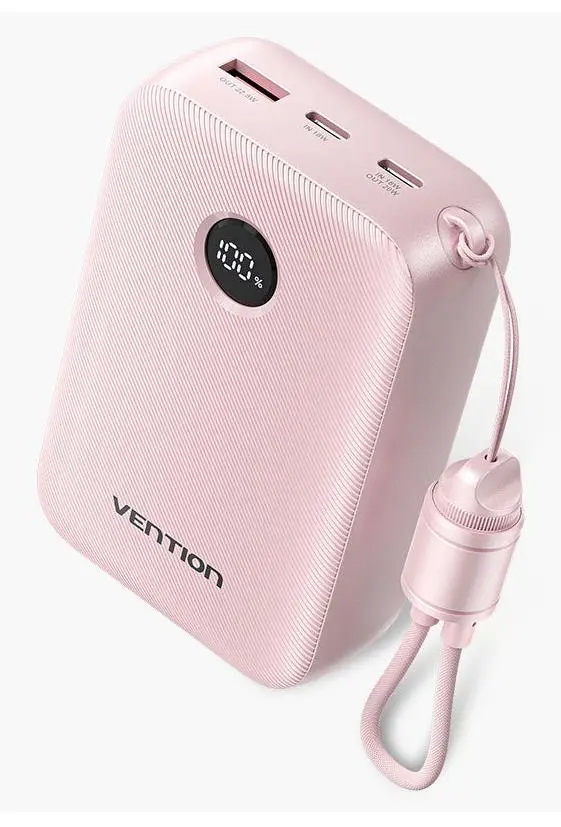 POWER BANK USB 20000MAH 22.5W/PINK FKBP0-C VENTION